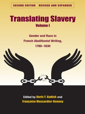 cover image of Translating Slavery, Volume 1